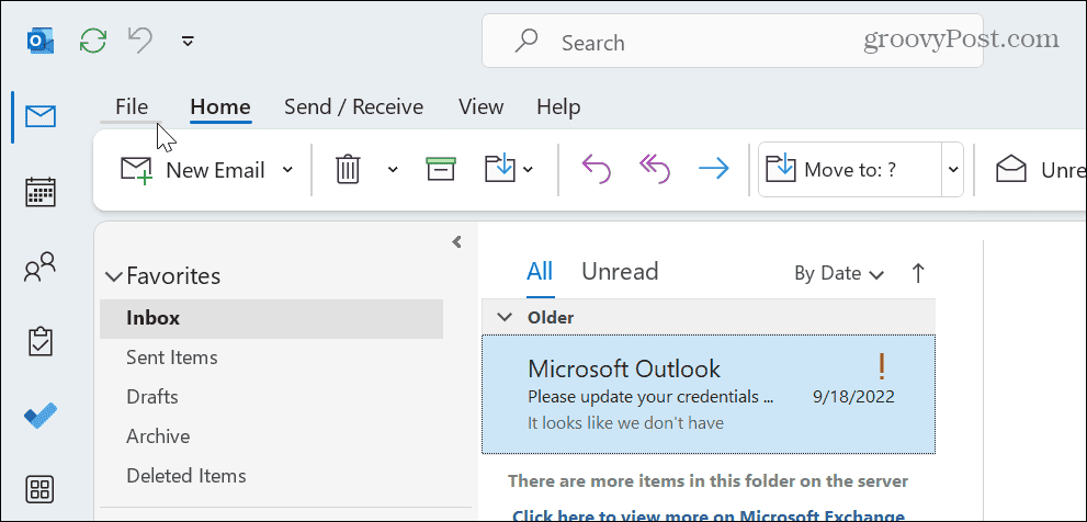 Skriv ut en e-post fra Outlook