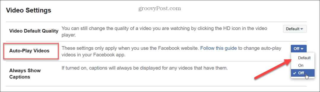 Slik slår du av automatisk videoavspilling på Facebook