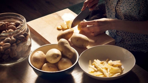 Å miste vekt ved å spise poteter