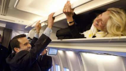 1. april vits fra Jill Biden til journalister på flyet!