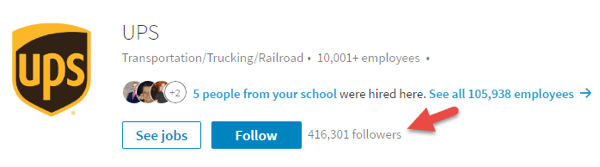 Legg til det totale antallet LinkedIn-følgere i revisjonsarket ditt.