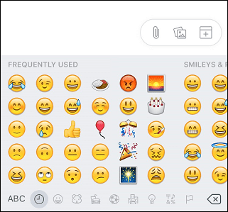 tilgang til emoji