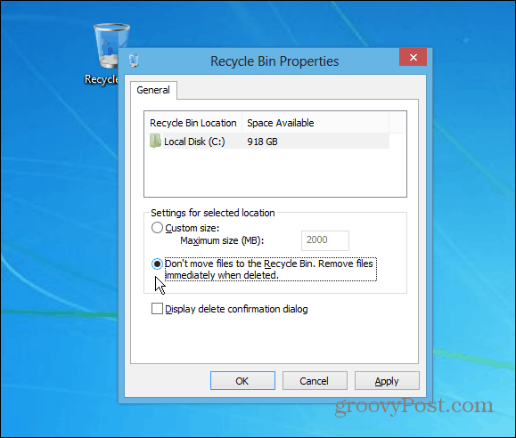 Windows-tips: Slett filer øyeblikkelig fra papirkurven