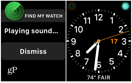 Finn Apple Watch Sound Alert