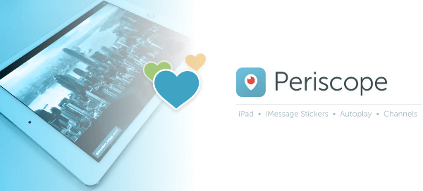 periscope 10 oppdatering