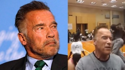 Et sparkangrep som flyr til den verdensberømte Schwarzenegger!