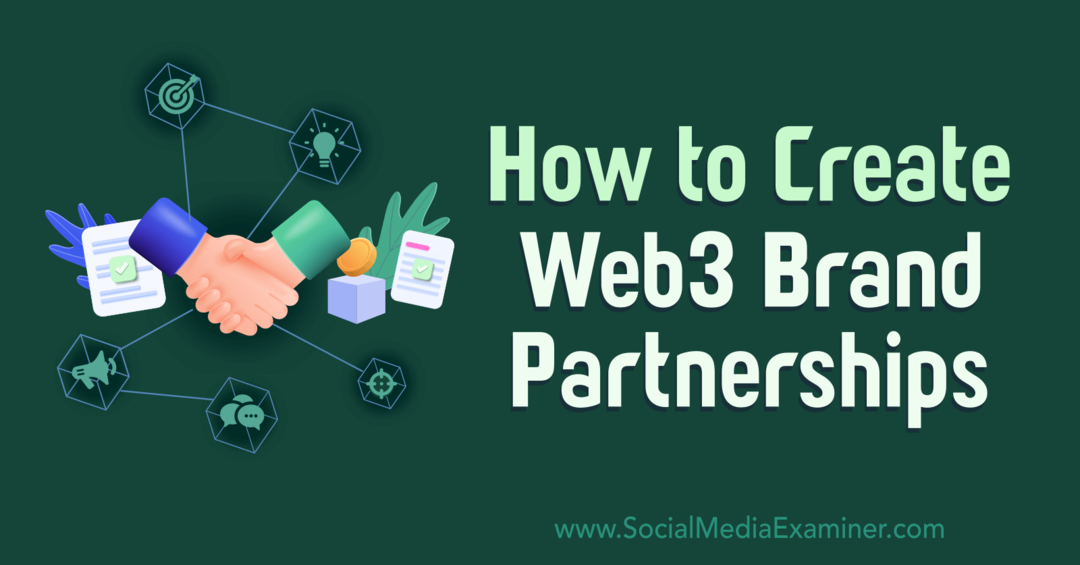 Hvordan lage Web3-merkepartnerskap: Undersøker for sosiale medier