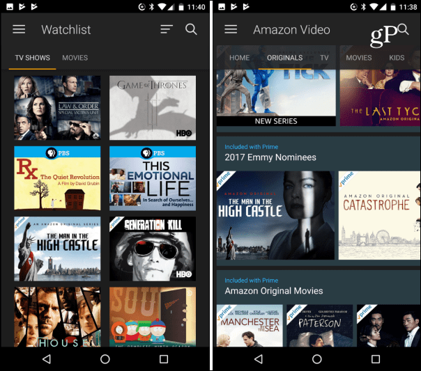 Amazon Prime Video-app er nå tilgjengelig i den amerikanske Google Play Store