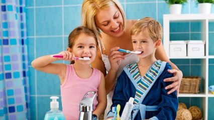 Lage naturlig tannkrem for barn hjemme