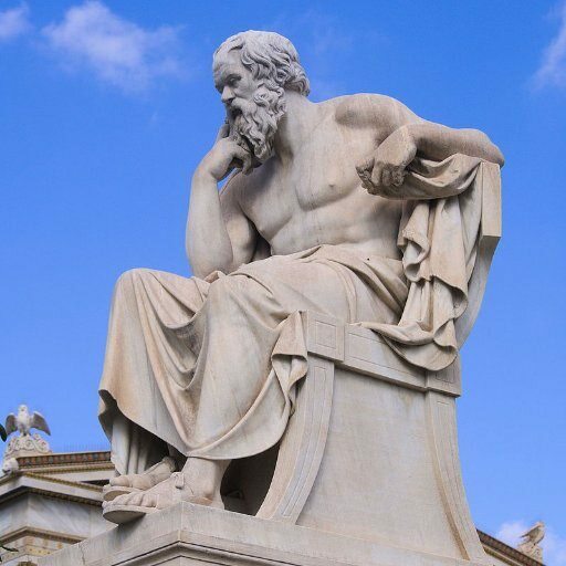 Sokrates-statuen