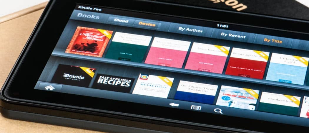 To måter å avinstallere apper på Kindle Fire