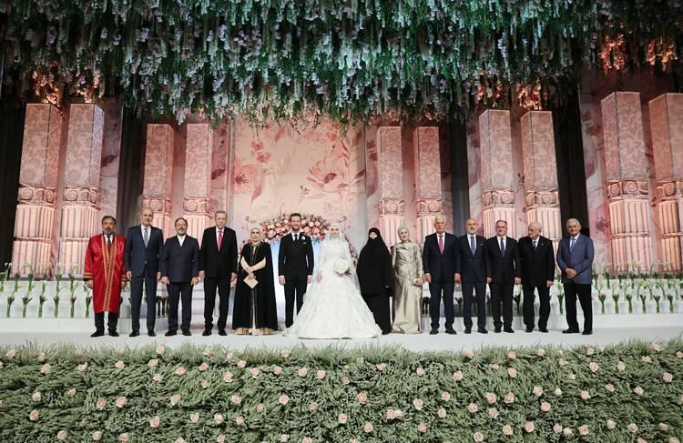 Bryllupsseremoni til president Erdoğans nevø Osama Erdoğan