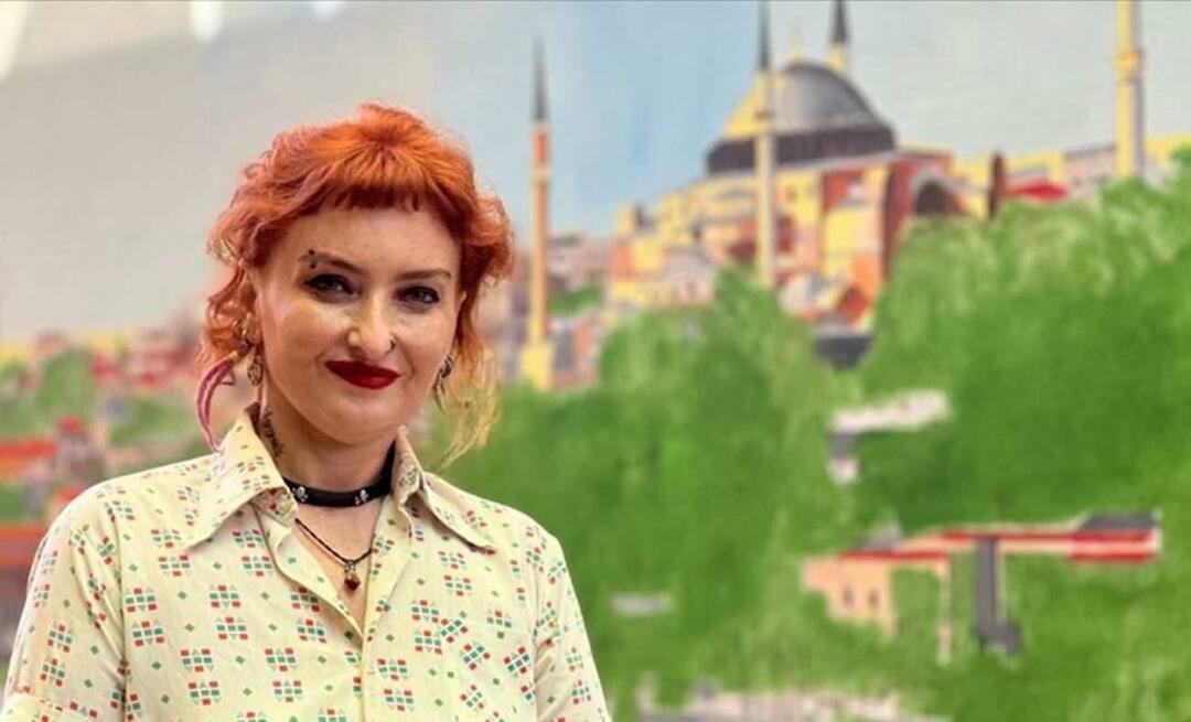 Gigantisk Istanbul-maleri på 100 dager! Beundringsverdig trekk fra Alev Özas