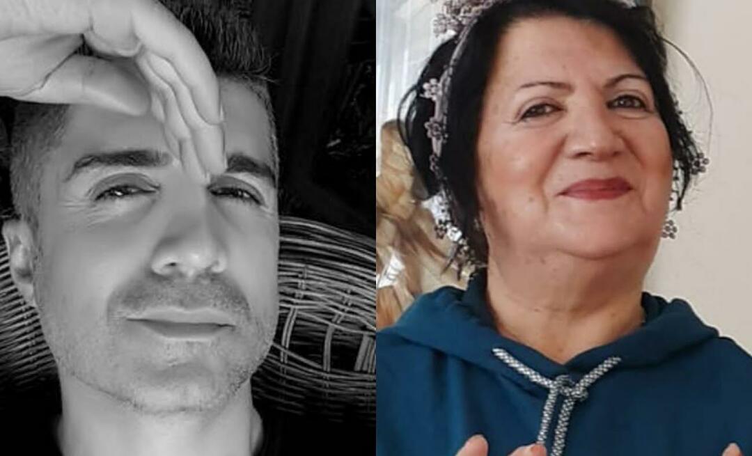 Özcan Deniz giftet seg med Samar Dadgar, som sparket moren sin ut av huset! Kadriye Deniz hvilte