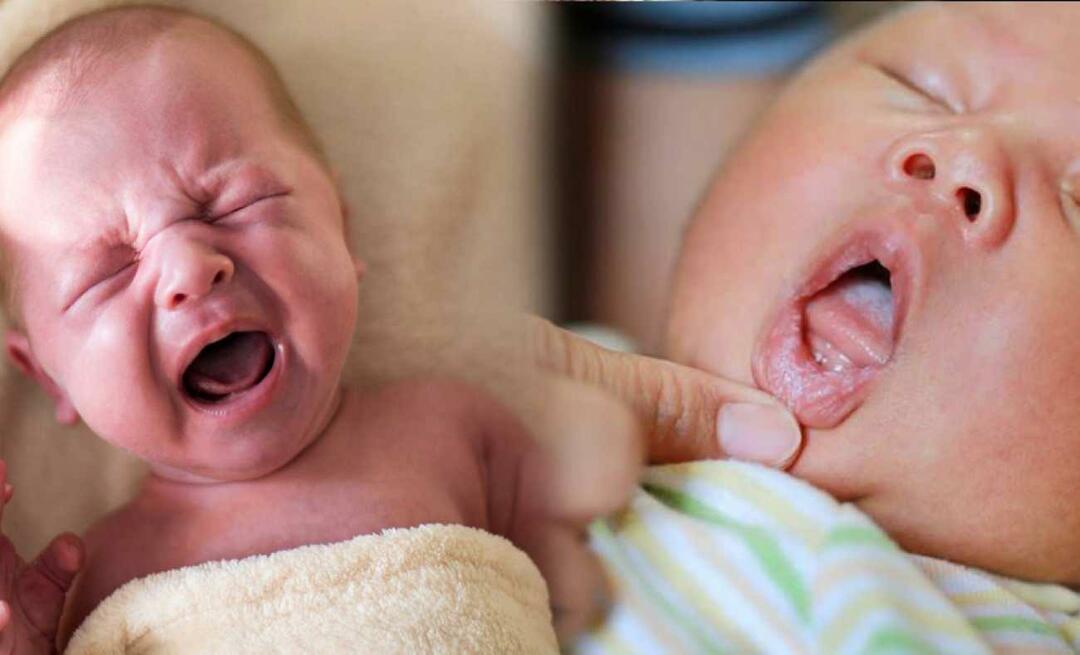 Når oppdager babyer språket sitt? Er det normalt at babyer stikker ut tungen?