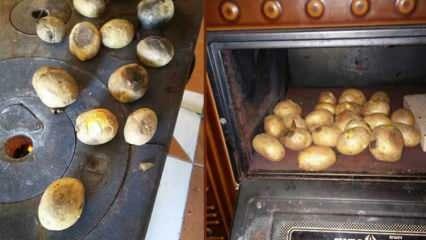 Deilig potetoppskrift i ovnen! Stek hele poteter på få minutter?