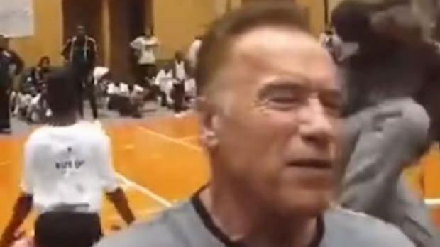 Arnold Schwarzenegger sparker