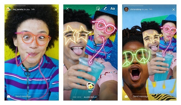 Instagram-brukere kan nå remiksere venners bilder og sende dem tilbake for morsomme samtaler.