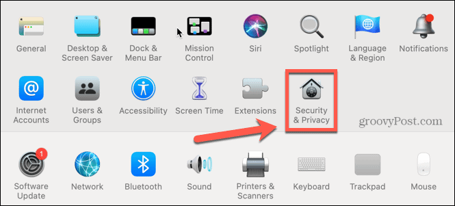 mac sikkerhet og personvern