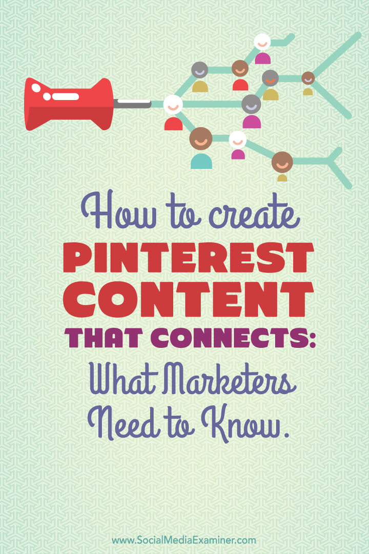 Hvordan lage Pinterest-innhold som kobles til: Hva markedsførere trenger å vite: Social Media Examiner