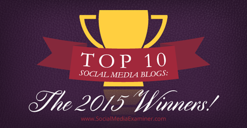 topp sosiale medier blogger av 2015 vinnere