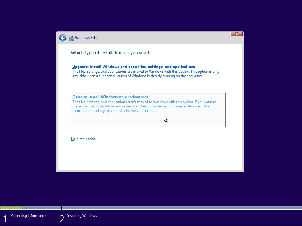04 Cutom Windows 10 Clean Install