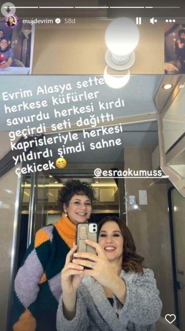Evrim Alasya Instagram-innlegg