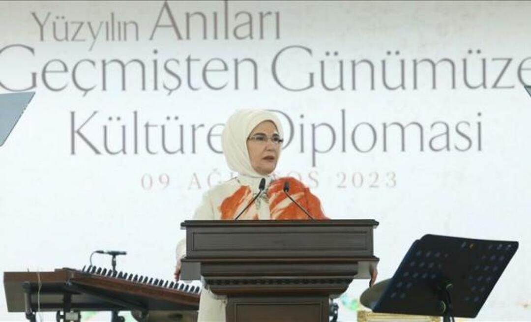 Emine Erdoğan ble med i Cultural Diplomacy Programme: 