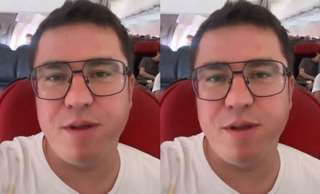 Ibrahim Büyükaks vanskelige øyeblikk på flyet! Overrasket over det som skjedde