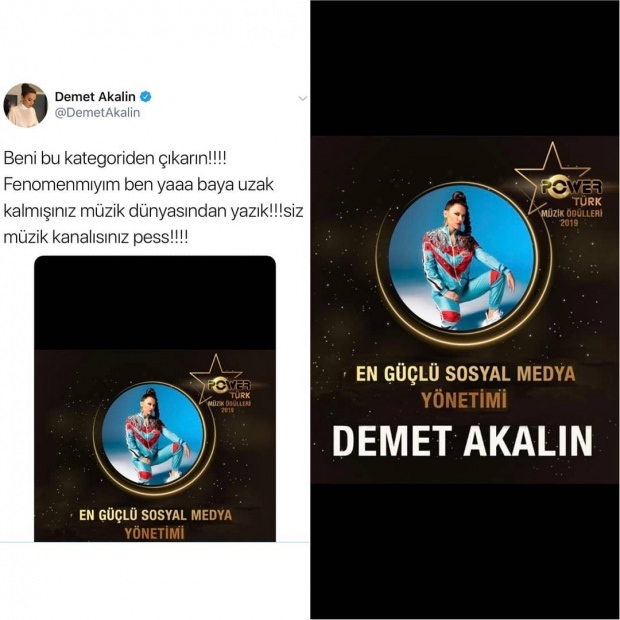 Tildelingskategori som gjør Demet Akalın gal!