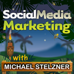 Social Media Marketing Podcast hjelper Mike med å bygge relasjoner med influencers.