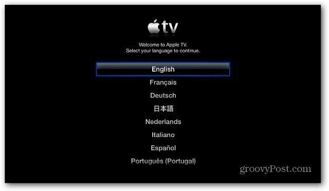 Sett opp Apple TV