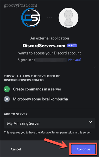 Discord-serveren fortsetter
