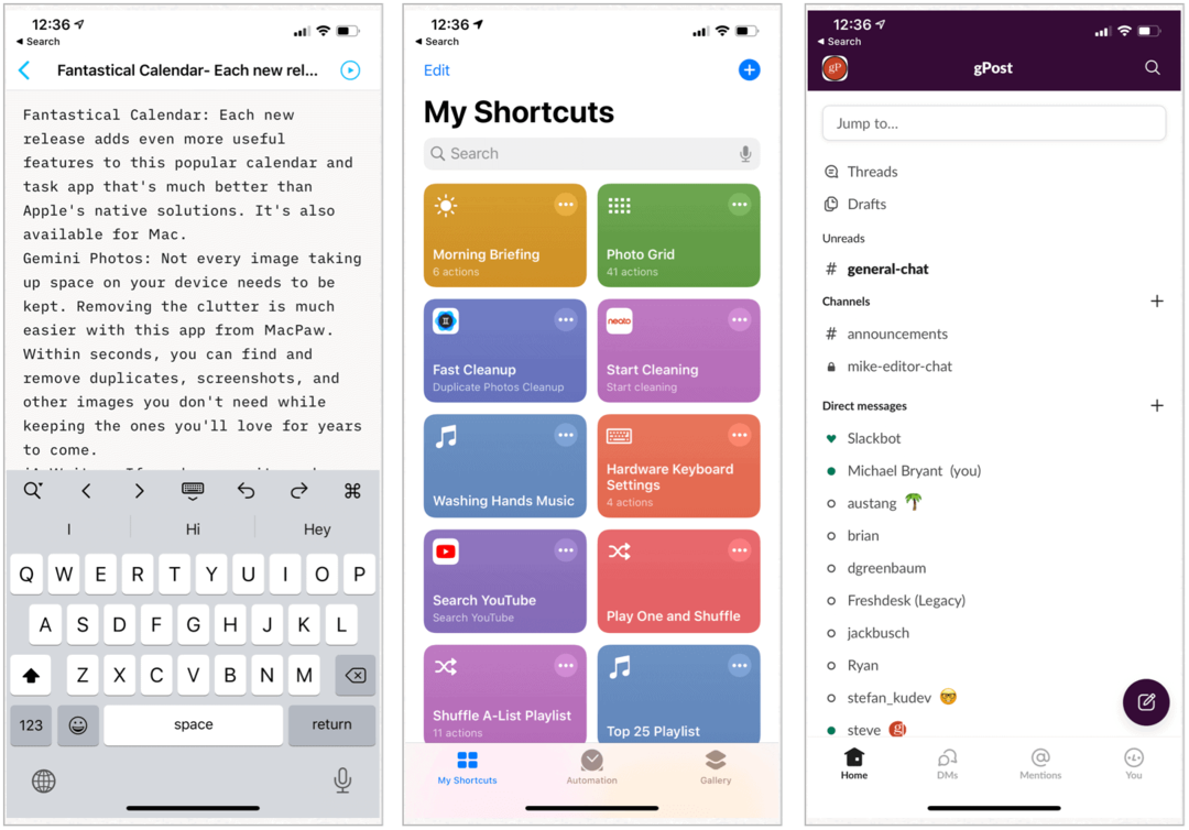 GroovyPost-guiden til 2020 for de beste iOS-appene du bør bruke