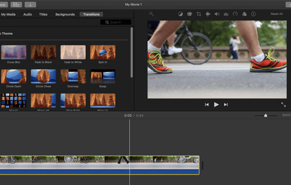 iMovie er et utmerket videoredigeringsalternativ for nybegynnere.