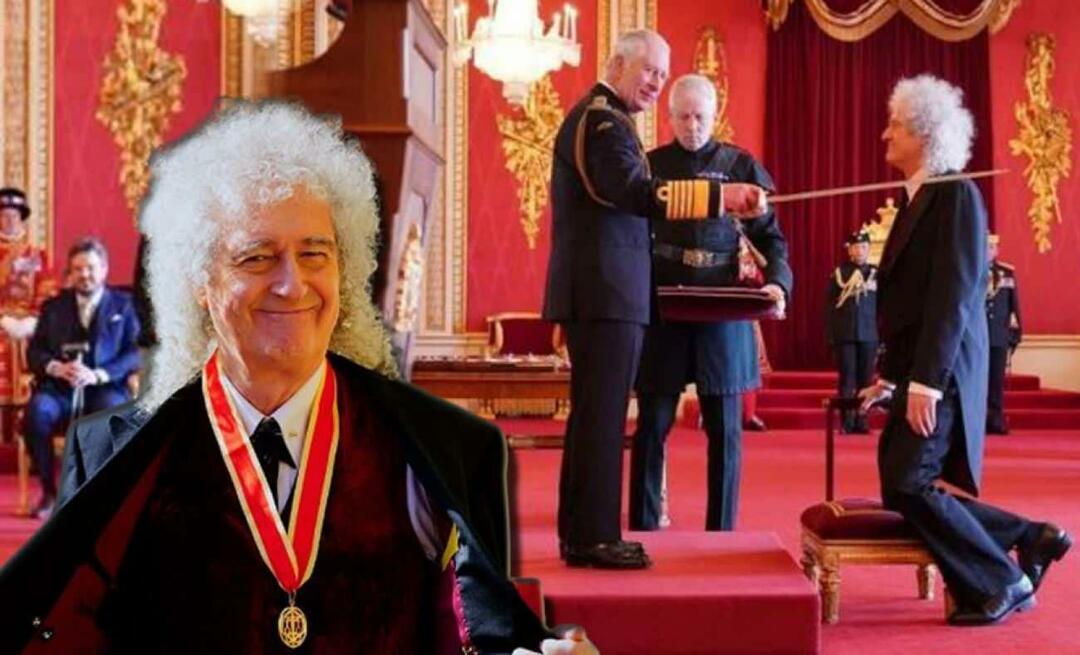 Queens gitarist Brian May har fått navnet «Sir»! Konge av England 3. Charles...