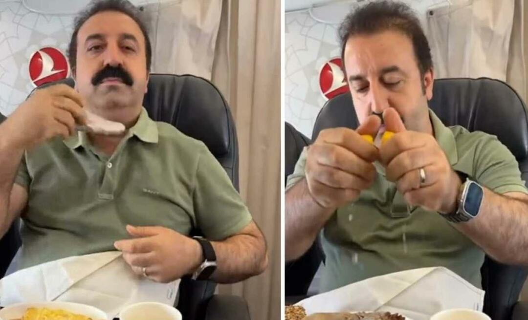 Han spiste sennepene han tok ut av barmen på flyet! Sirdanci Mehmet se hva han gjorde