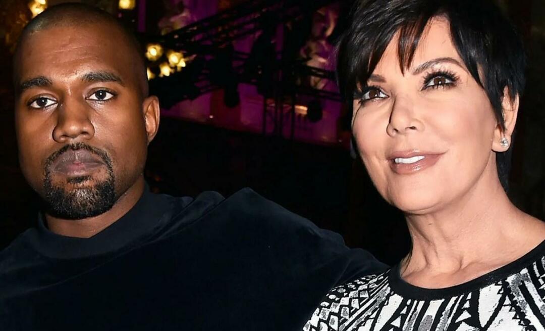 Kanye West kan ikke glemme Kim Kardashian! Han gjorde sin svigermor til sitt profilbilde for å få fred.