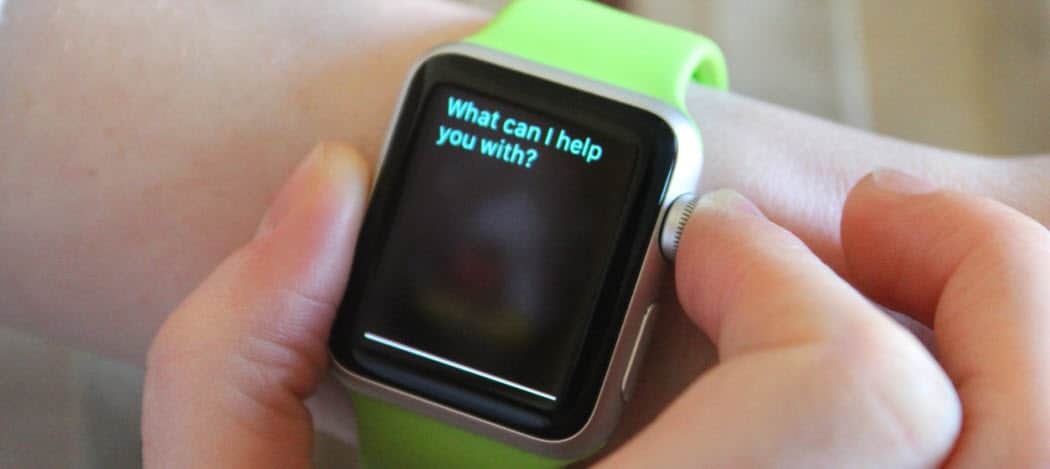 Slik bruker du Siri til å søke på Apple Watch