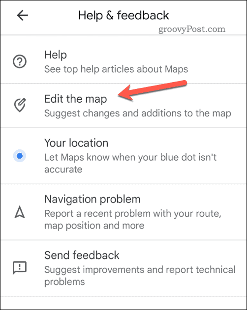 Rediger et kart i Google Maps