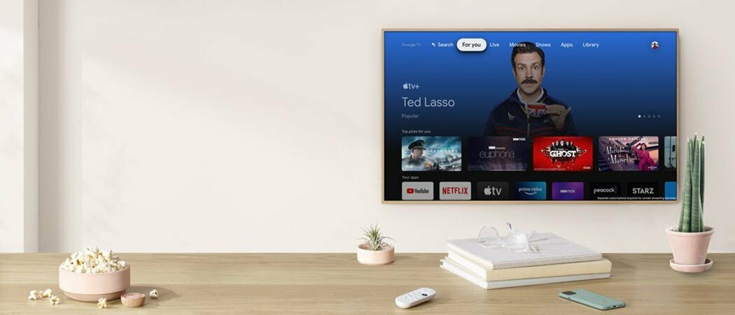 Apple TV kommer til Chromecast med Google TV