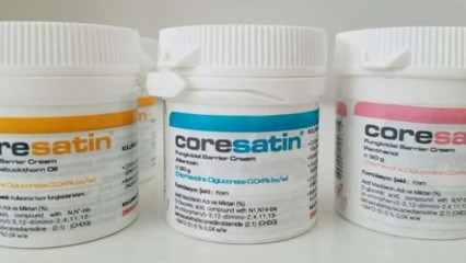Hva gjør Coresatin krem? Hvordan bruker du Coresatin krem?
