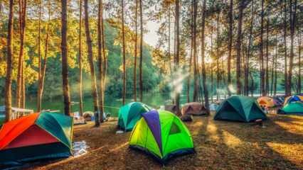De beste campingrutene til høsten! De vakreste campingområdene hvor du kan kaste telt om høsten