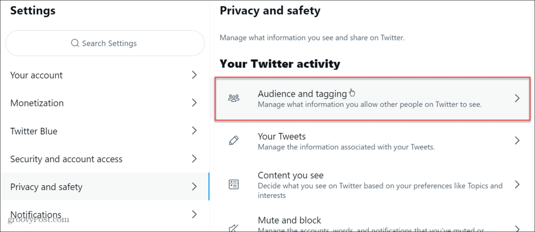 Gjør Twitter-kontoen din privat