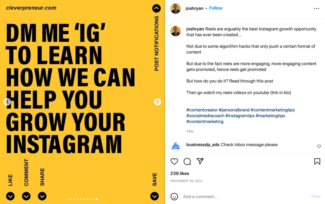 Utvikle en Instagram-følger som konverterer: Sosiale medier-eksaminator