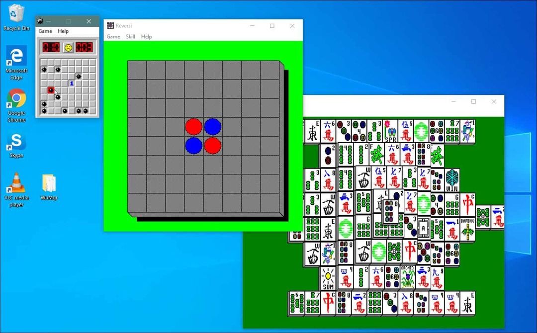 Spill Minesveiper og andre klassiske Microsoft-spill på Windows 10
