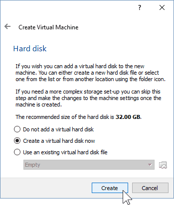 04 Bestem harddiskstørrelse (installering av Windows 10)