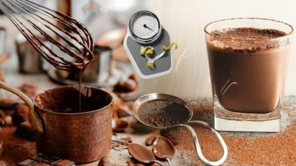 Kaffeoppskrift som tynnes 10 cm på 1 uke! Hvordan lage slankende kakao med melk og kanel kaffe?