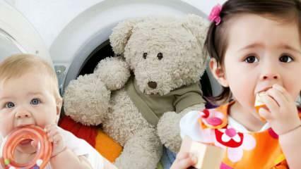 Hvordan rengjøre babyleker? Hvordan vaske leker? 