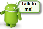 Snakk med Android for å skrive og sende meldinger